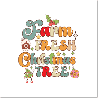 Farm Fresh Christmas Tree Posters and Art